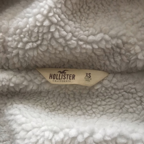 Hollister - Women’s Green Sherpa Lined Jacket - XS - Picture 7 of 7